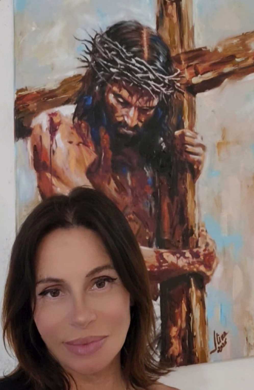 ArteDiAlina.com painting: For our salvation